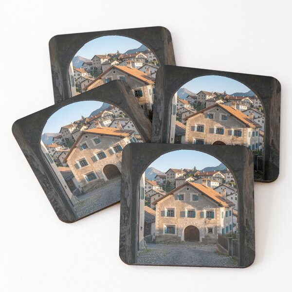 Item preview, Swiss Village With Traditional Sgraffito House designed and sold by Vista Atelier.