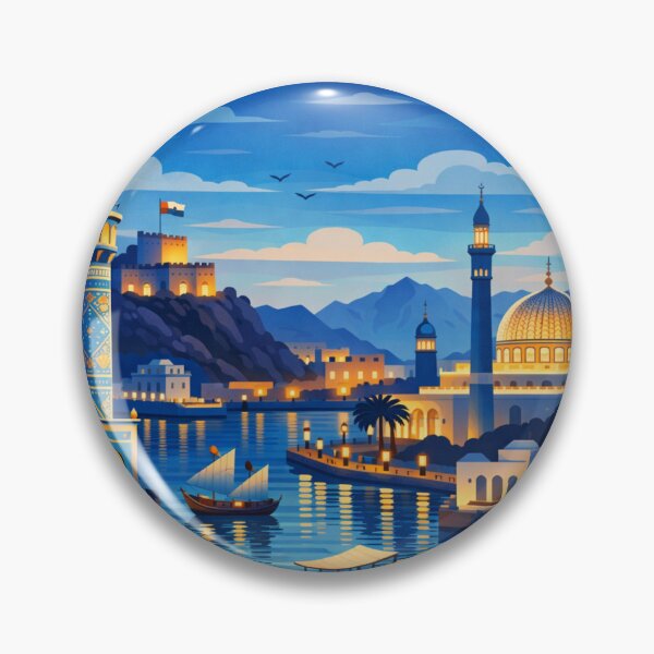 Item preview, Muscat Oman Travel Poster designed and sold by MatthewHeights.