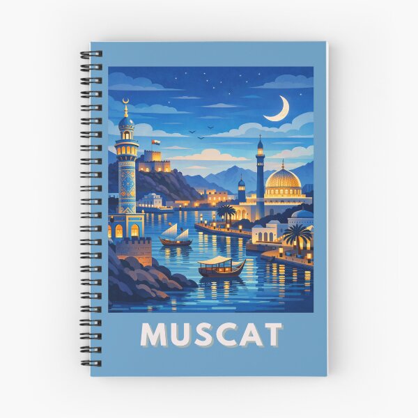 Artikelvorschau, Reiseplakat von Maskat, Oman entworfen und verkauft von MatthewHeights.