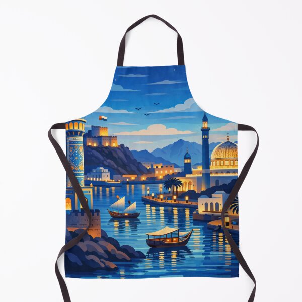 Item preview, Muscat Oman Travel Poster designed and sold by MatthewHeights.
