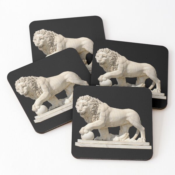 Item preview, Marble Lion King Statue designed and sold by TheMarketplaceworld.