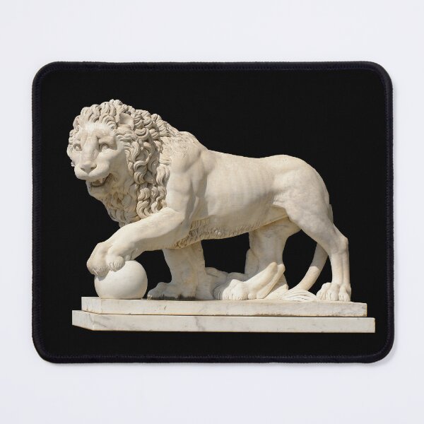 Item preview, Marble Lion King Statue designed and sold by TheMarketplaceworld.