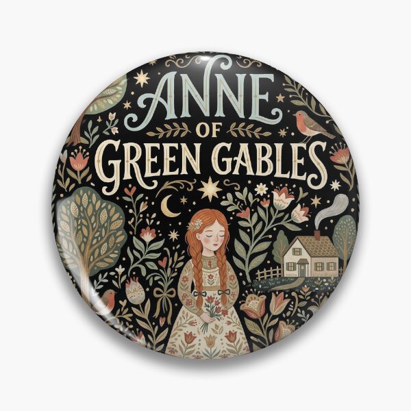 Item preview, Anne of Green Gables Folk Art Illustration designed and sold by Abyswit.