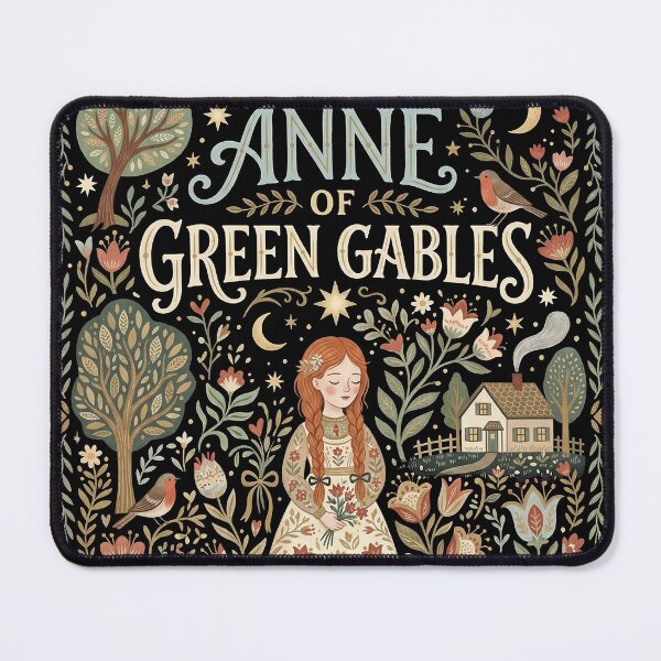 Item preview, Anne of Green Gables Folk Art Illustration designed and sold by Abyswit.