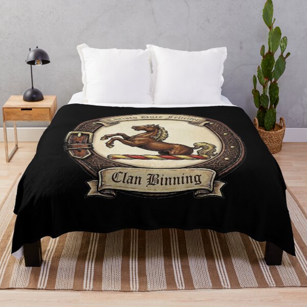 Item preview, Clan Binning Crest designed and sold by BagTown Clans.