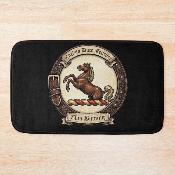 Item preview, Clan Binning Crest designed and sold by BagTown Clans.