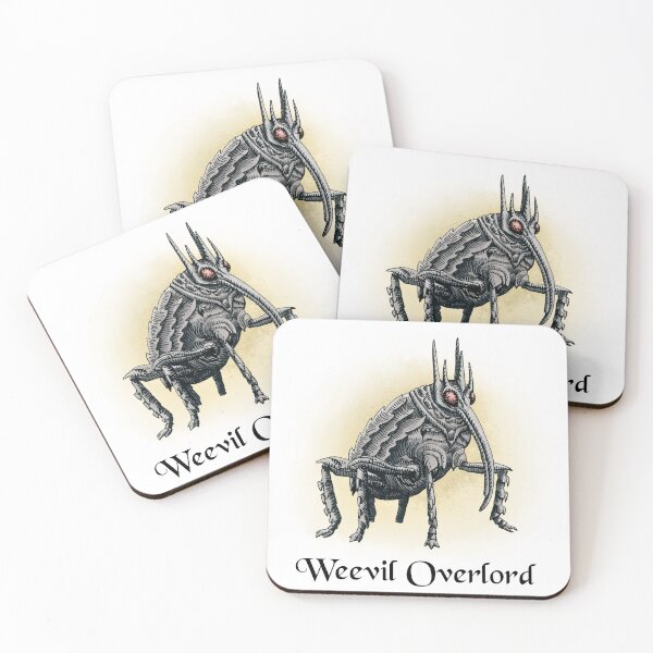 Item preview, Weevil Overlord in ink and watercolor (light) designed and sold by Drawinism.