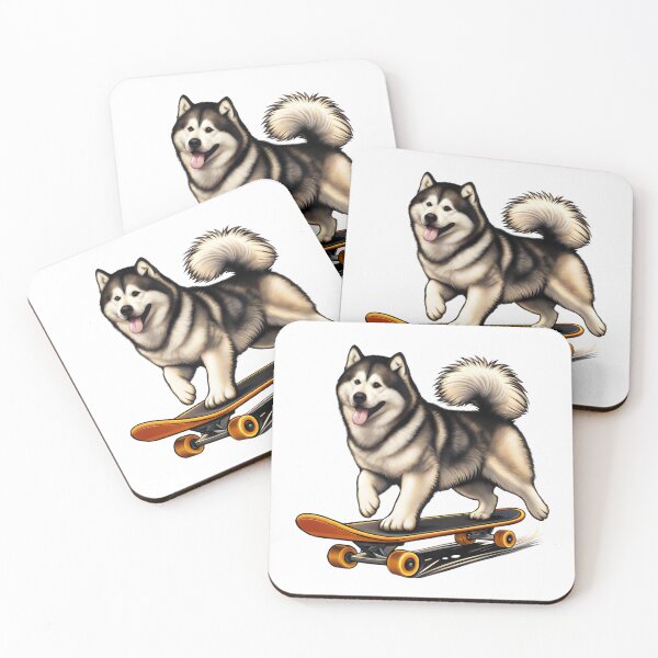 Aperçu de l'œuvre Malamute d'Alaska créée et vendue par VelvetRoom.