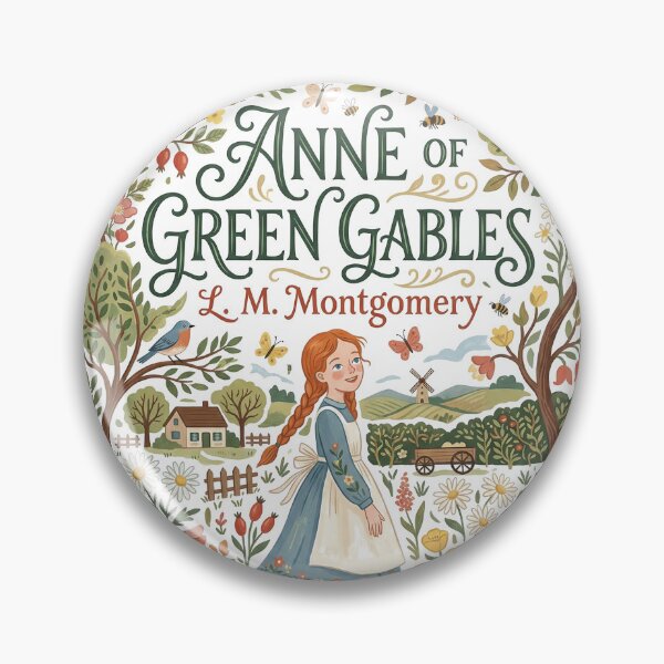 Item preview, Anne of Green Gables White Folk Art Design designed and sold by Abyswit.
