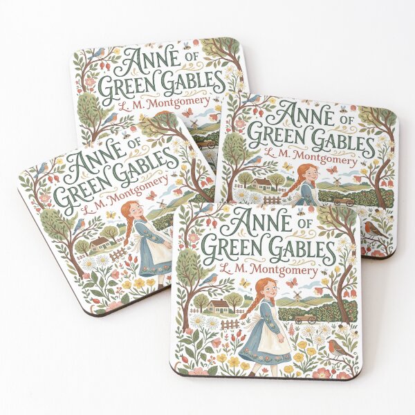 Item preview, Anne of Green Gables White Folk Art Design designed and sold by Abyswit.