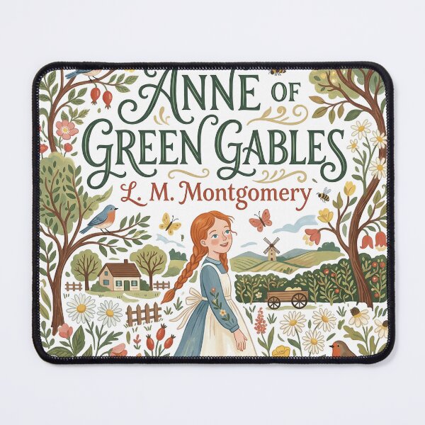 Item preview, Anne of Green Gables White Folk Art Design designed and sold by Abyswit.