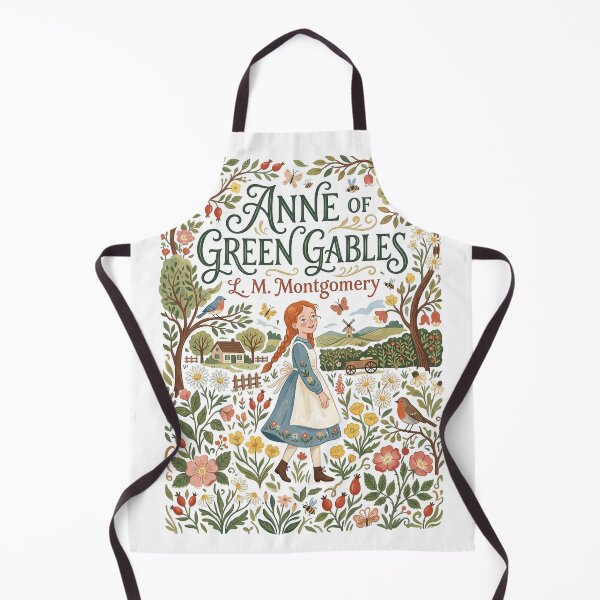 Item preview, Anne of Green Gables White Folk Art Design designed and sold by Abyswit.