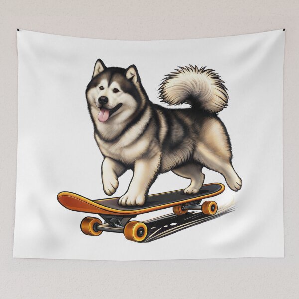 Aperçu de l'œuvre Malamute d'Alaska créée et vendue par VelvetRoom.