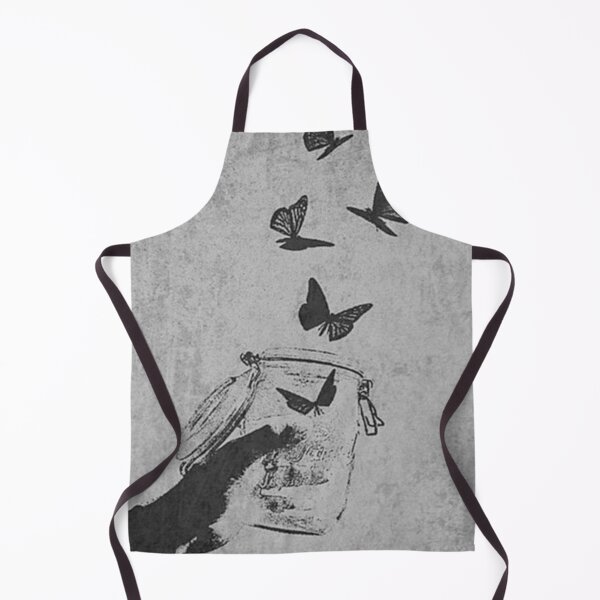 Item preview, Butterflies Escaping Jar Vintage Grunge Art designed and sold by GraveyardGlam.
