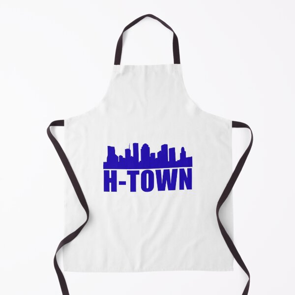 Item preview, Houston: H-Town Skyline - Blue designed and sold by HTown-Otter.