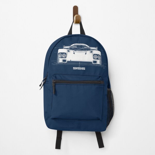 Item preview, 956 Race Car Blueprint Illustration Front designed and sold by blackdogshop.