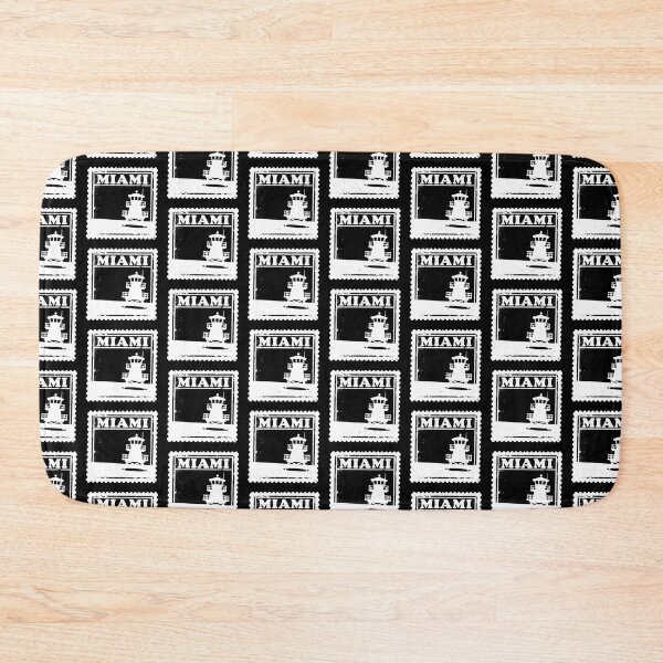 Item preview, Miami Vintage Stamp Lifeguard Tower Retro w designed and sold by Fikuall.