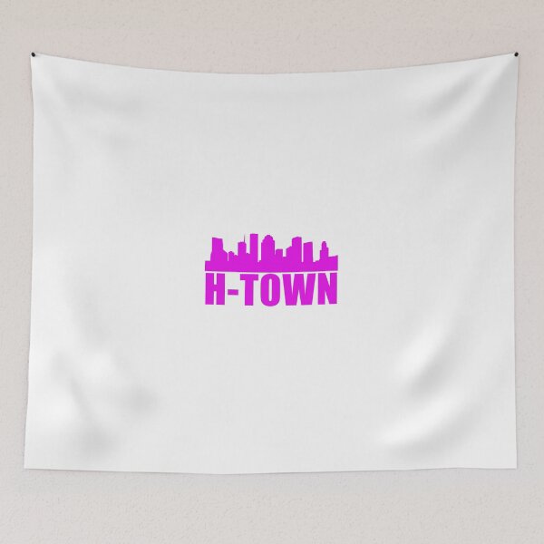 Item preview, Houston: H-Town Skyline - Pink designed and sold by HTown-Otter.