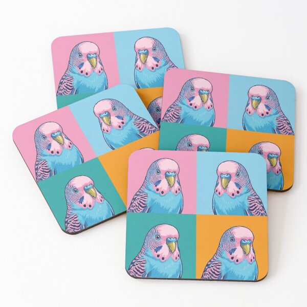 Item preview, Modern Budgie designed and sold by artenvironments.