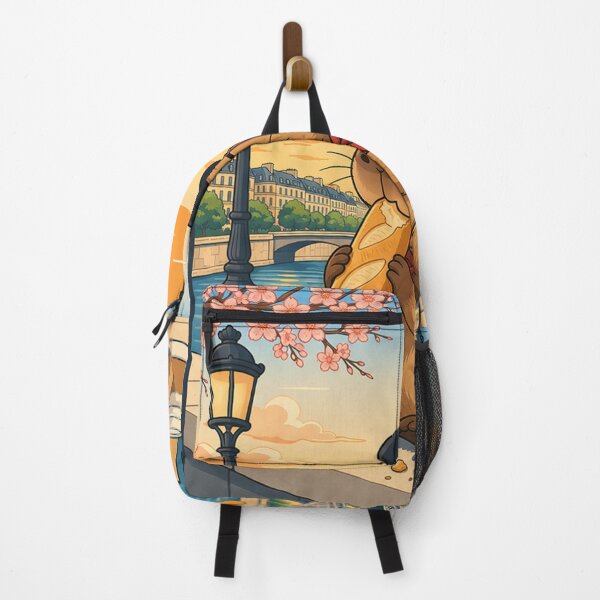 Item preview, Capybara enjoying baguette by the Seine designed and sold by HMP-ART.