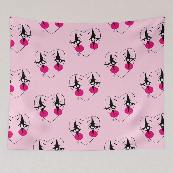 Item preview, Pink Clown Face designed and sold by JuniperPineArts.
