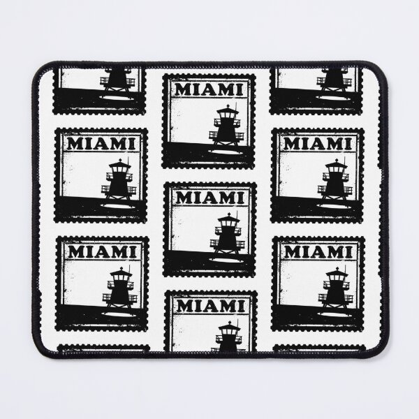 Item preview, Vintage Miami Beach Lifeguard Tower Stamp b designed and sold by Fikuall.