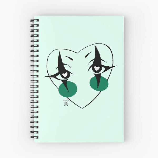 Item preview, Green Clown Face designed and sold by JuniperPineArts.