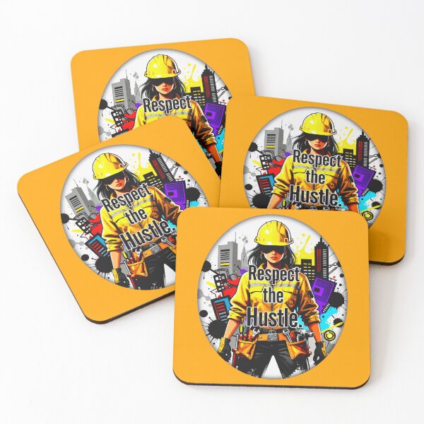 Item preview, Respect the Hustle Worker Illustration – Industrial Labor Design designed and sold by Topoartispp.