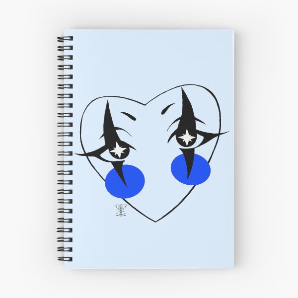 Item preview, Clown Face Blue designed and sold by JuniperPineArts.