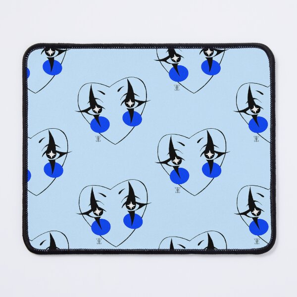 Item preview, Clown Face Blue designed and sold by JuniperPineArts.