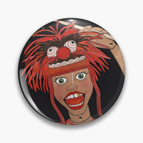 Item preview, Wild Animal Muppets Band Drummer Girl  designed and sold by JolandaJarman.