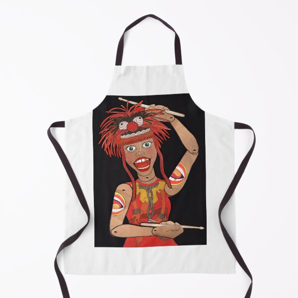 Item preview, Wild Animal Muppets Band Drummer Girl designed and sold by JolandaJarman.