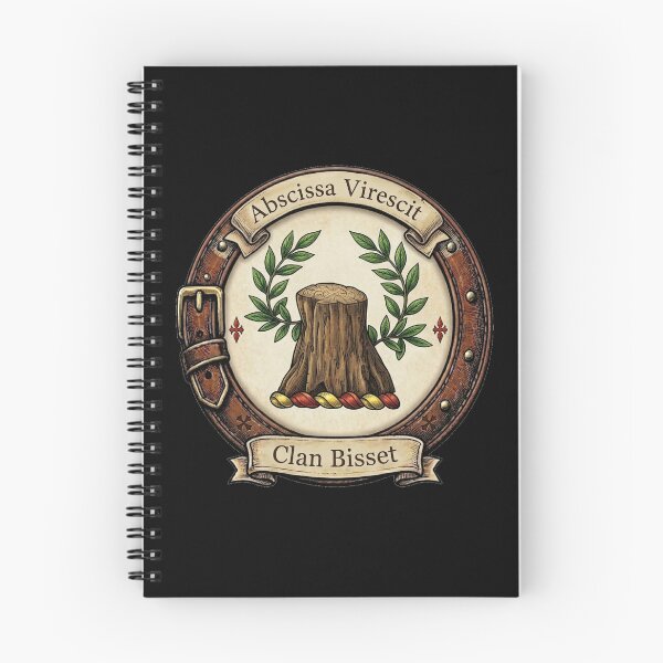 Item preview, Clan Bisset Crest designed and sold by BagTown Clans.