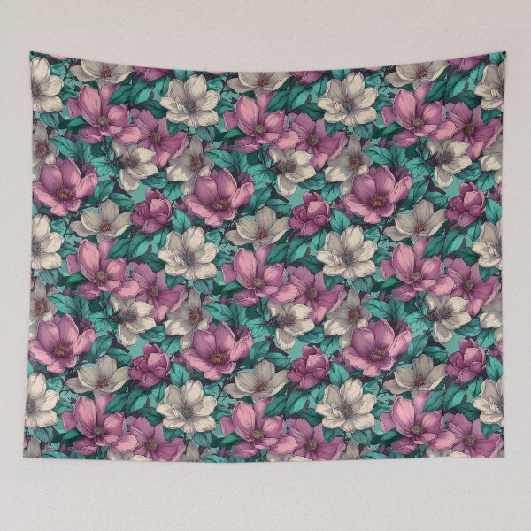 Item preview, Flourishing Gardenias Flower  - Flower Garden Pattern  - Retirement Gifts for Wife designed and sold by RoyalStarsPatts.