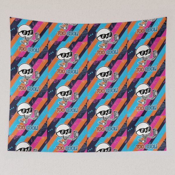 Item preview, Too Cool Skeleton Selfie Funny Cartoon designed and sold by Taridesign.