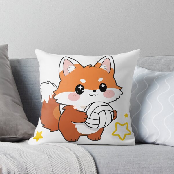 Item preview, Cute Volleyball Fox designed and sold by Sweet Serve Studio.
