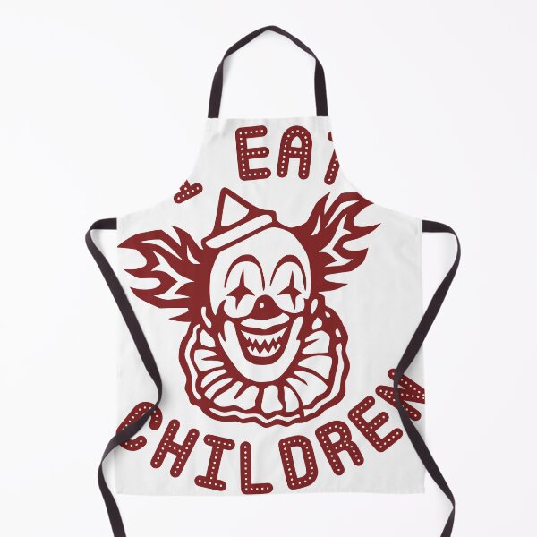 Item preview, I Eat Children Funny Evil Clown - Retro Horror Design designed and sold by Arcaucil.