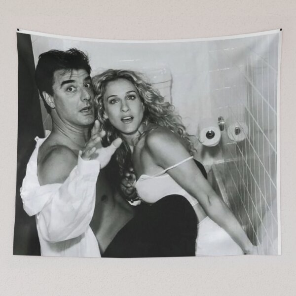 Item preview, Carrie and Big Bathroom photo designed and sold by BELLE FLEURS.
