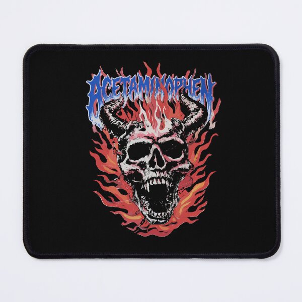 Item preview, Acetaminophen Heavy Metal Skull designed and sold by CRYPTIKOS STUDIOS.