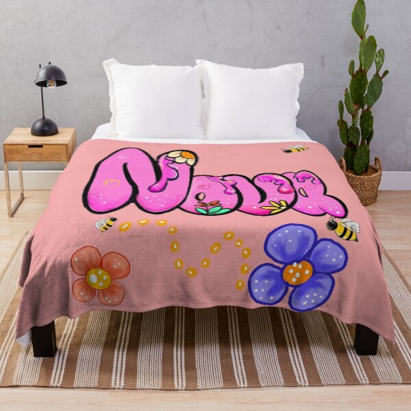 Item preview, Nova name - Pink Bubble Honey Drip with Flowers and Bees designed and sold by Artonmytee.