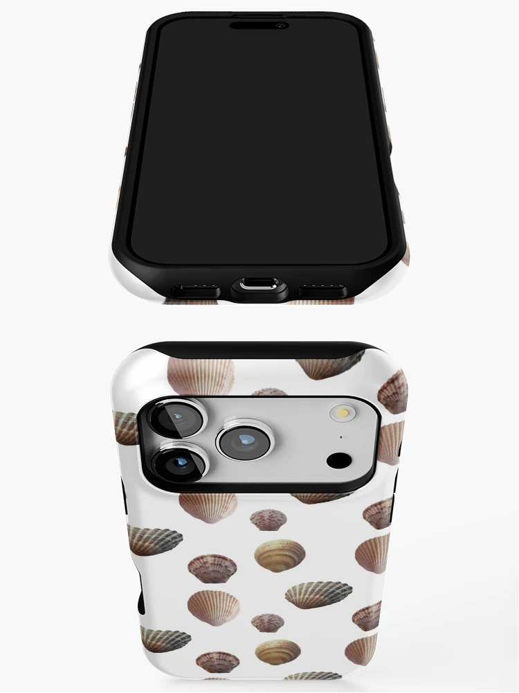 Thumbnail 3 of 4, iPhone Case, Seashells designed and sold by Rachel the Artist .