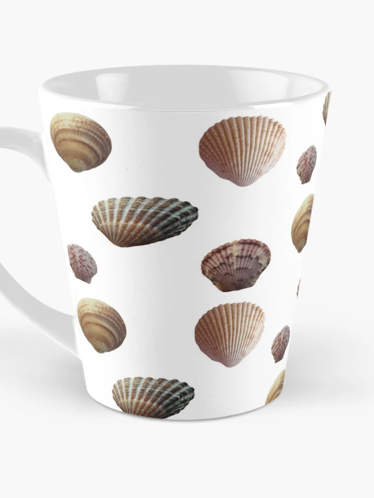 Thumbnail 3 of 4, Coffee Mug, Seashells designed and sold by Rachel the Artist .