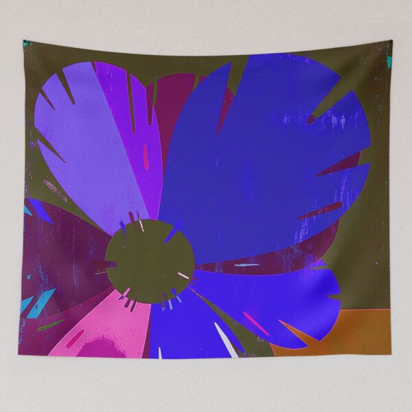 Item preview, Vibrant Abstract Floral / Color Statement Art designed and sold by joycrysstudio.