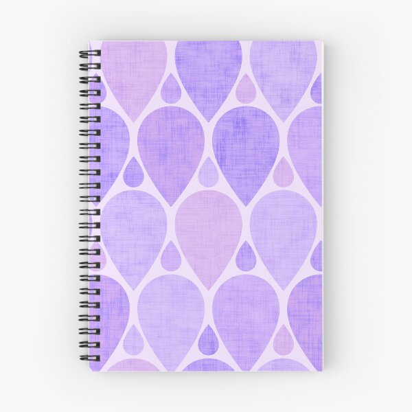 Item preview, Lavender Raindrop Pattern – Soft Pastel Abstract Design designed and sold by Norwood Designs.