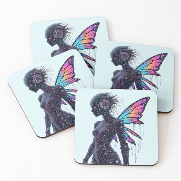 Item preview, Black Butterfly Insect Art Dark | VANTABLACK-ALPHA Aero-Insectoid - Specimen XEN 07-001 designed and sold by Aethereal Labs.