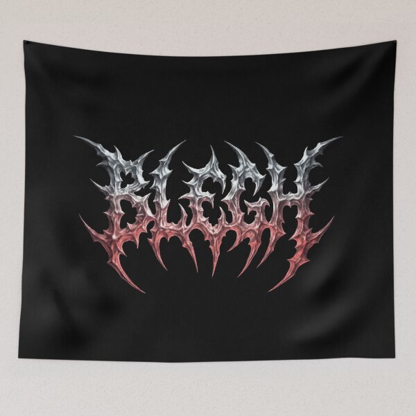 Item preview, Blegh Metalcore Breakdown Logo designed and sold by CRYPTIKOS STUDIOS.