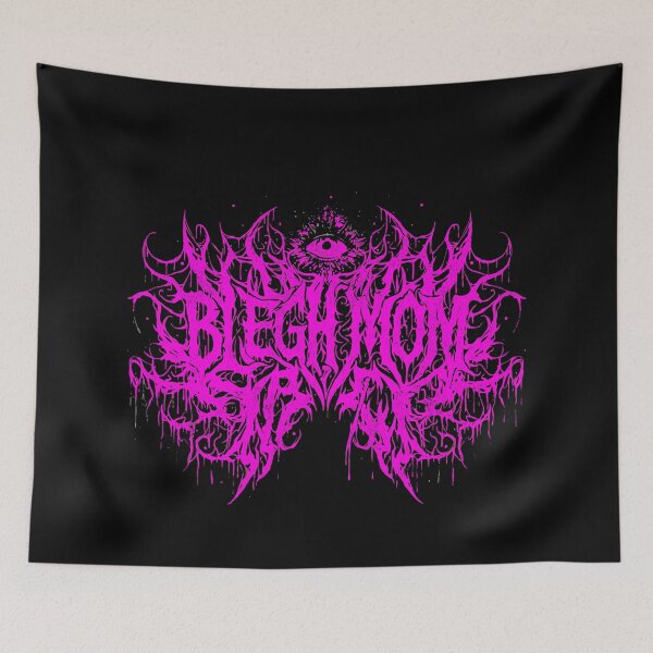Item preview, Blegh Mom – Psychedelic Eye Logo with Dripping Tentacle Design  designed and sold by CRYPTIKOS STUDIOS.