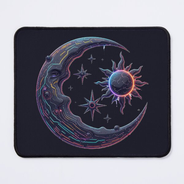 Item preview, Space Art Print Planets Cosmic | Binary Aether-Orbital Alignment - Specimen LUM14-762 designed and sold by Aethereal Labs.