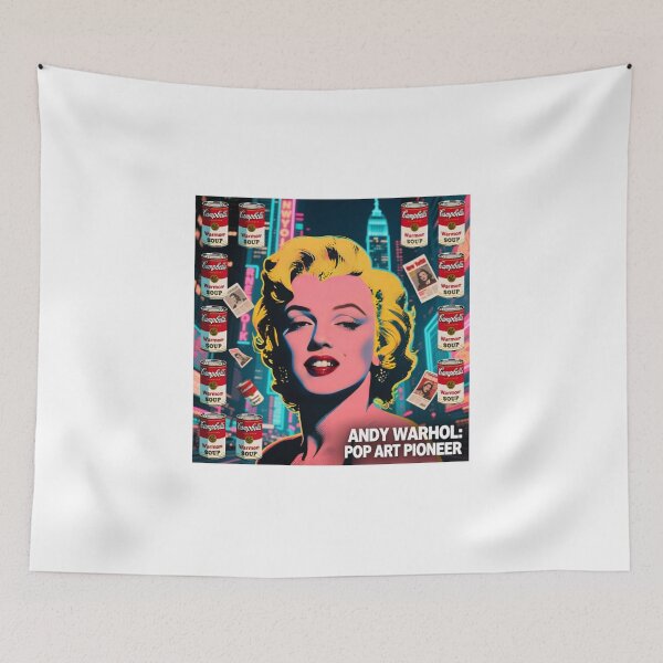 Item preview, Andy Warhol Pop Art Pioneer designed and sold by casamomo.