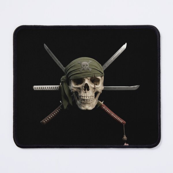 Item preview, Zoro Jolly roger designed and sold by AllOutDesigns.